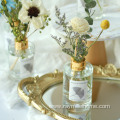 Round Bottle Reed Diffuser With Bouquet Flowers